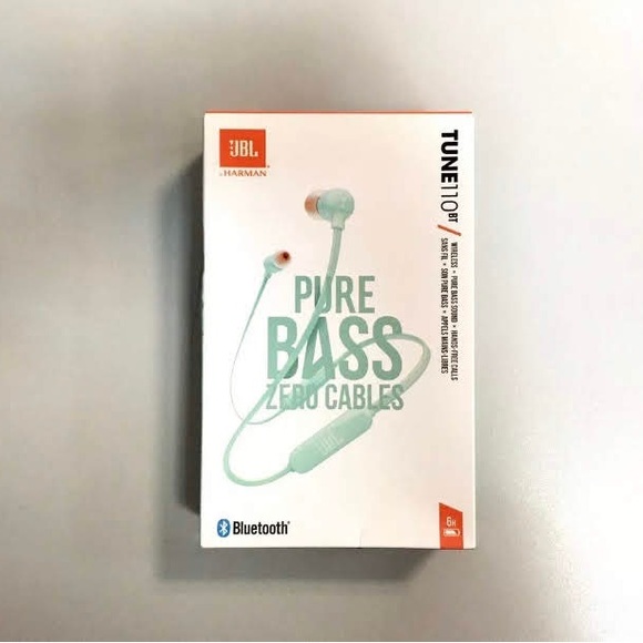 JBL Herman Tune110BT Pure Bass Zero Cable Wireless Earbuds Green